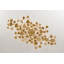 Menorca Semi Flush in Vintage Gold Leaf