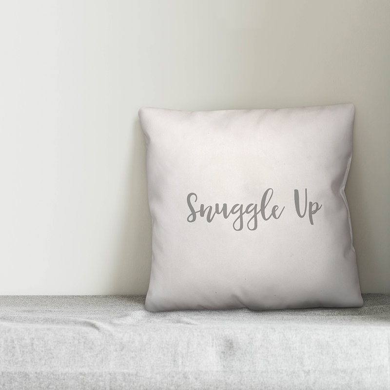  Coussin Snuggle Up, Blanc, Coussin et housse de coussin