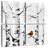 Brampt Snow Birch Bird-109033849