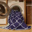 Tapis mauve lavable à la machine-1824147632