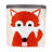 3 Sprouts - Canvas Storage Bin - Laundry and Toy Basket for Baby and Kids - Fox