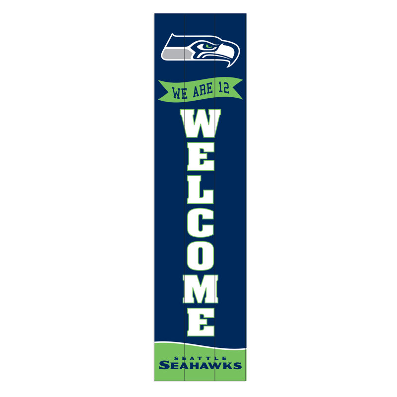 Enseigne murale 47 po NFL, NFL Seattle Seahawks