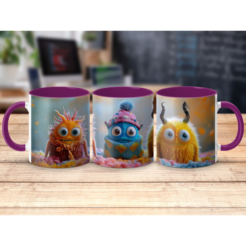 Ceramic Coffee Mug, Purple