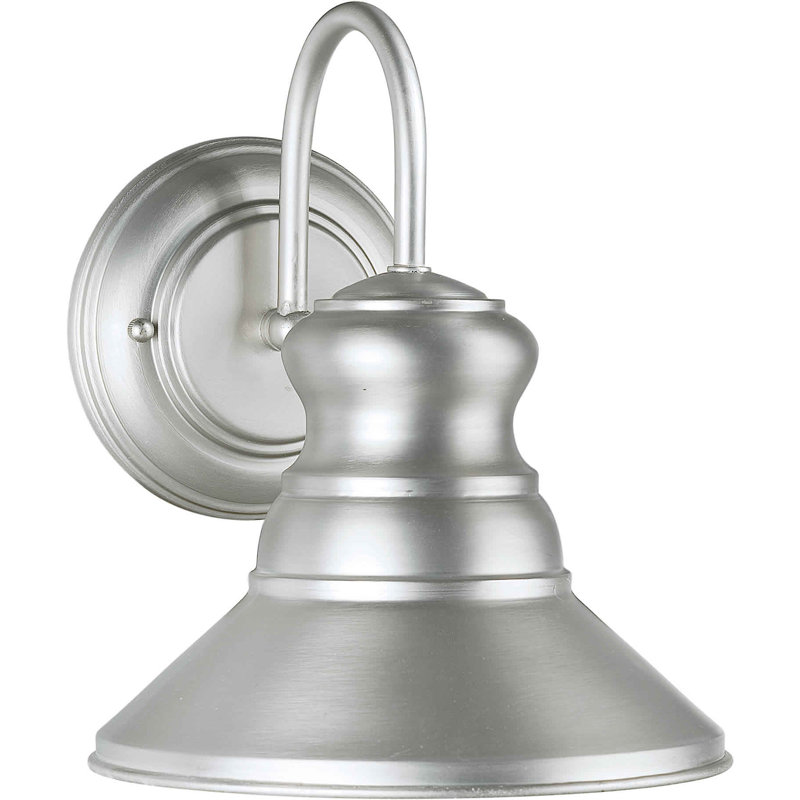 Wall Light, Brushed Nickel, 11.25" H x 11.25" W x 12" D