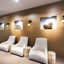 Lecce 5-in Integrated LED ETL Certified Wall Sconce Light with Glass Shade