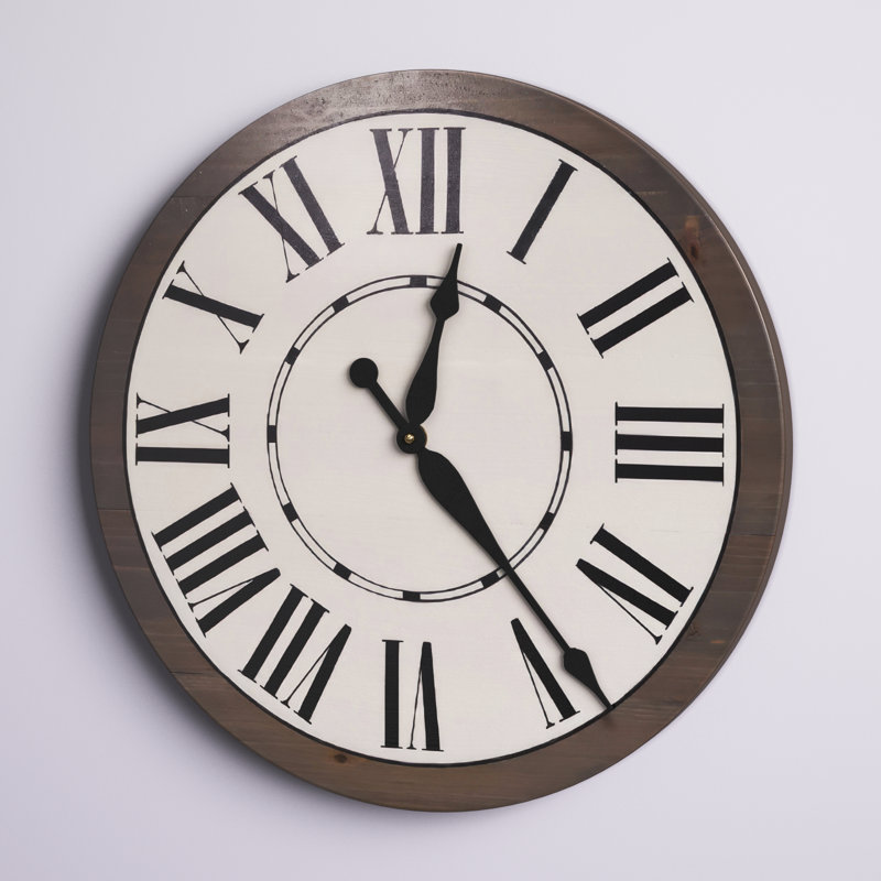 Horloge murale West Oak Lane Farmhouse, Grand