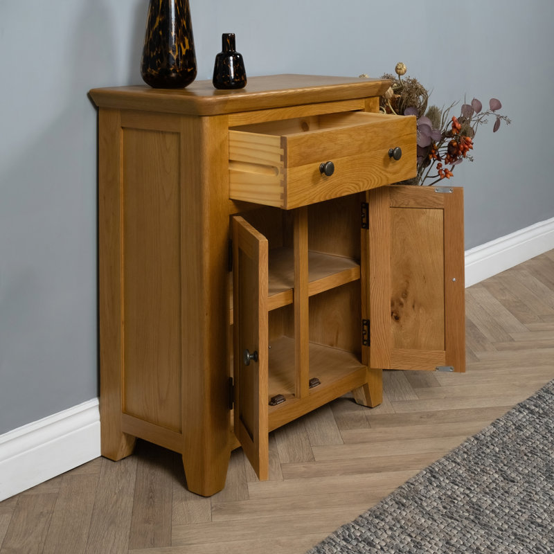 Denice Solid Wood Accent Cabinet