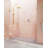 Illume 76 in. x 78 in. Fully Frameless Wall Hinge Shower Door-58968866