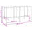 Rectangular 200cm L Outdoor Standing Height Table
