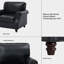 Fauteuil en similicuir Amarius-1109081929