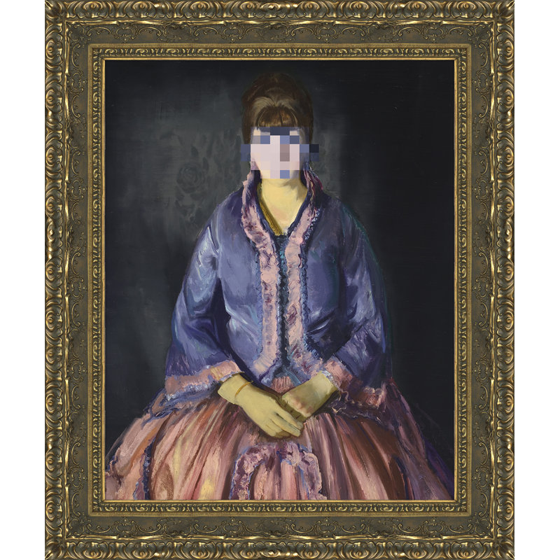 Pixelated Portrait 3 Giclee Print