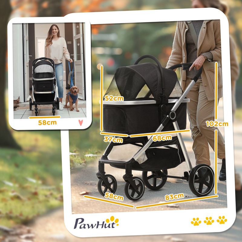 Foldable Pet Stroller