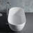 63'' x 29.5'' Freestanding Soaking Solid Surface Stone Resin Bathtub-101531749