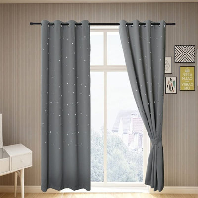Wan Blackout Curtains / Drapes Pair