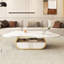 Table basse moderne avec plateau en pierre frittée Modern Butterfly