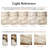 Sarah Modern Abstract Machine Washable Area Rug with Non-Slip Backing-799384843