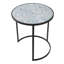 Ensemble de 2 tables de bout rondes