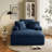 67'' Compression Upholstered Boneless Chaise Lounge, Corduroy Sofa Bed With Deep Seat, Pillows And Armrests, No Assembly Required-261900556