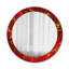Huldar Glass Flat Wall Mirror
