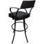 Tabouret pivotant très grand 34,00 po Jabria-207802349-207802350