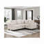 Fauteuil d'appoint moderne en velours côtelé-1053408602