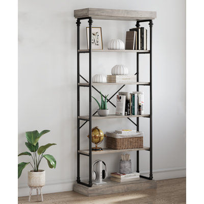 Johntrell Etagere Bookcase by Williston Forge