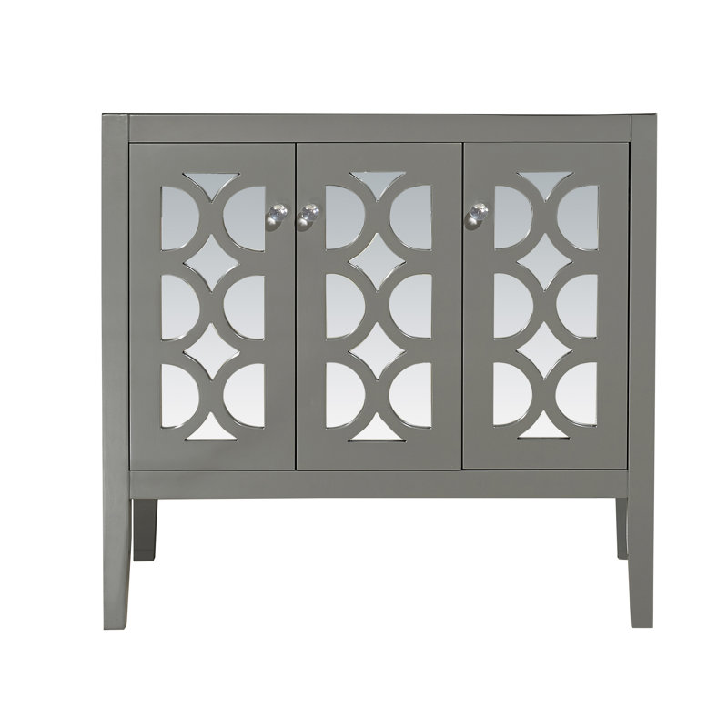 Base de meuble-lavabo simple 36 po Caballero, Gris