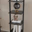 Akeria Metal Ladder Bookcase-487647663