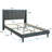 Queen Size Upholstered Platform Bed