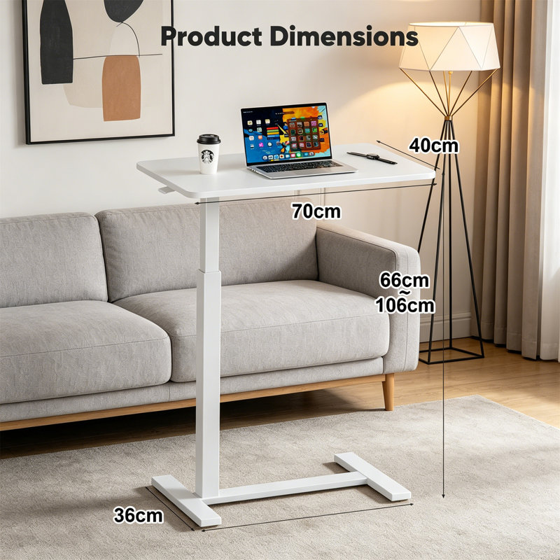 End Table, White