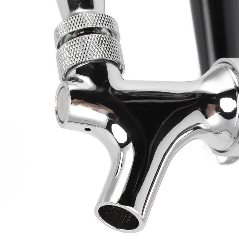 Robinet à bière double en acier inoxydable
