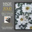 «Bright White Flowers II», reproduction encadrée - bois massif-2073138318-2073138319