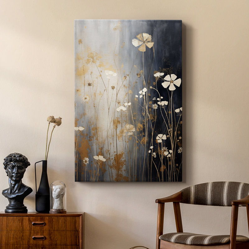 FLORAL Series CDI - Gallery Cavas, H 18 po x l 12 po