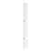 vidaXL Shower Niche with 3 Compartments High Gloss White 16.1"x39"x3.5"