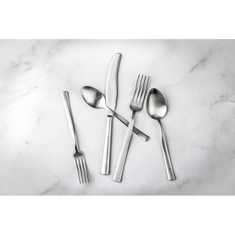MEPRA Levantina Ice Stainless Steel Flatware Set - Service for 4, Ice