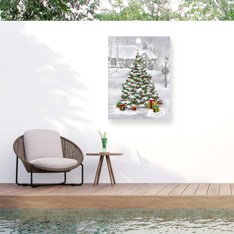 GL Studio Tree A Glow Outdoor  Canvas, 35" H x 47" W