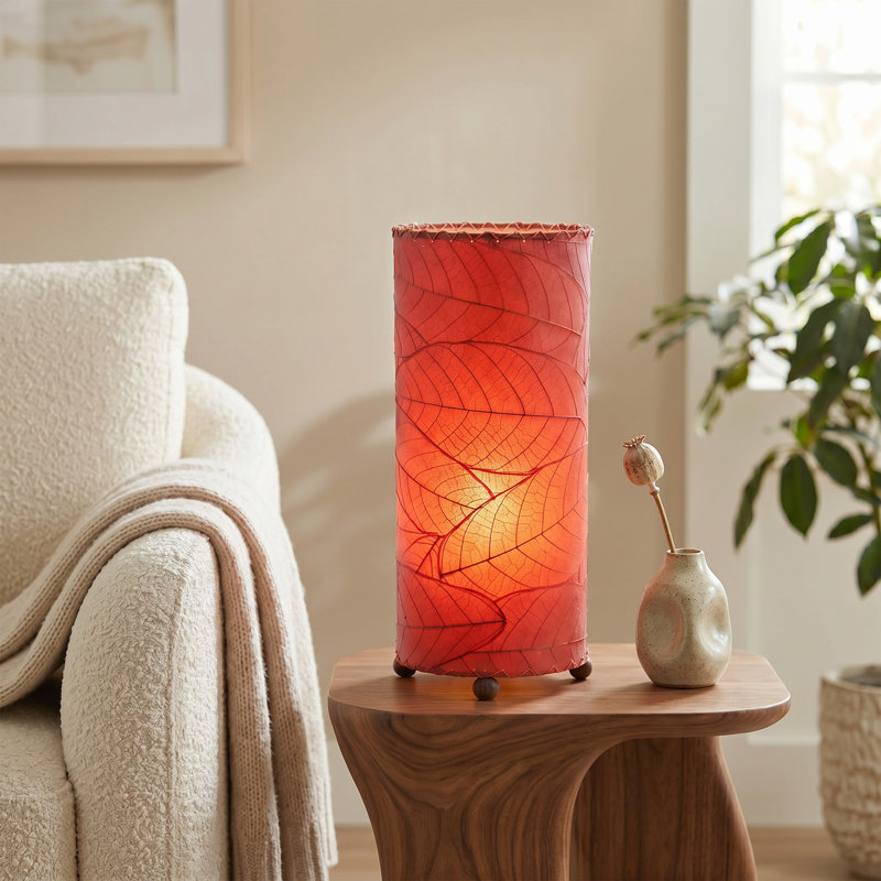 Lampe de table 17 "quintan, Rouge