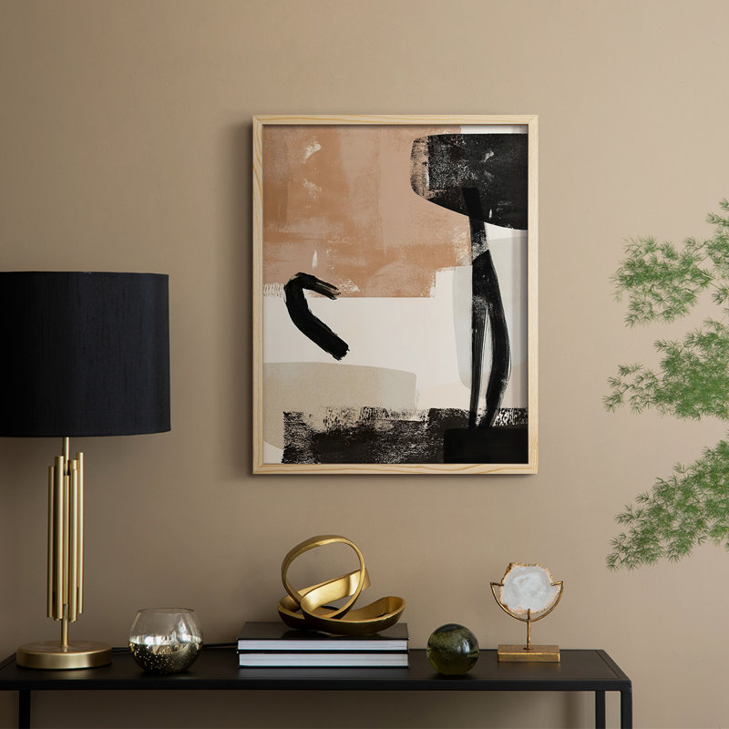 «Selective Arrangement III», reproduction encadrée - bois massif, H 11 po x l 9 po