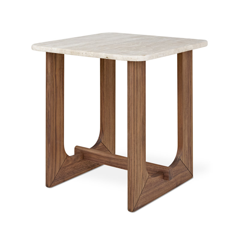 Portico Square End Table, Classic Walnut