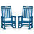 Outdoor Rocking Chairs Weather-Resistant HDPE Rocking Adirondack Chairs-1596438318