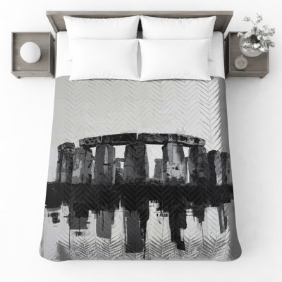 Couvre-lit matelassé Stonehenge