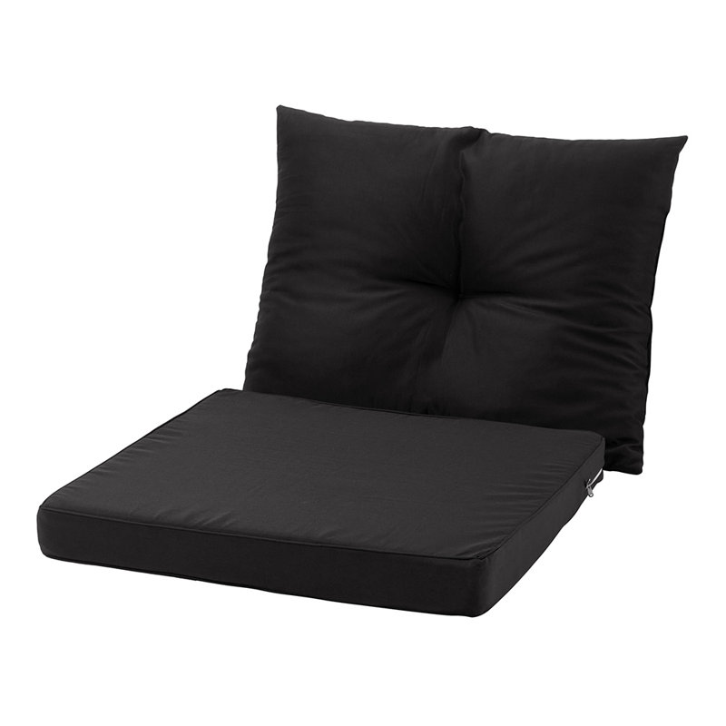 Outdoor Sofa Seat / Back Cushion, Black