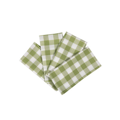 Aafreen Polyester Checkered Square Napkin