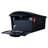 Mailsafe Locking Post Mount Mailbox