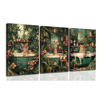 3 Piece Wrapped Canvas Print