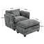 Canapé simple avec repose-pieds-1063998338
