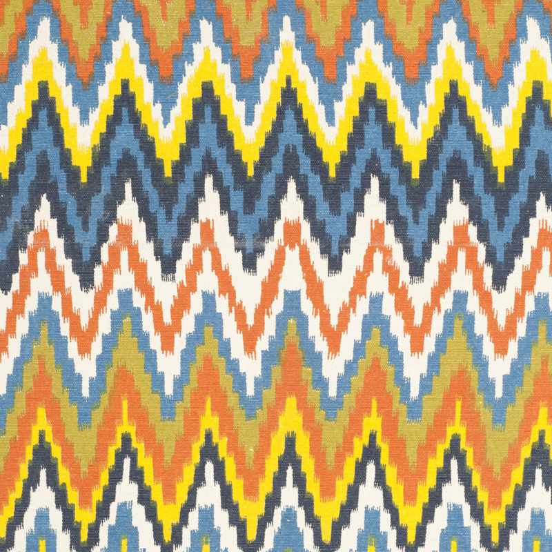 Strock Chevron Cotton Hand Woven Area Rug, Rectangle 122 x 183 cm