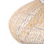 Luminaire suspendu fantaisie en rotin Boho