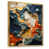 Gold Floater Framed