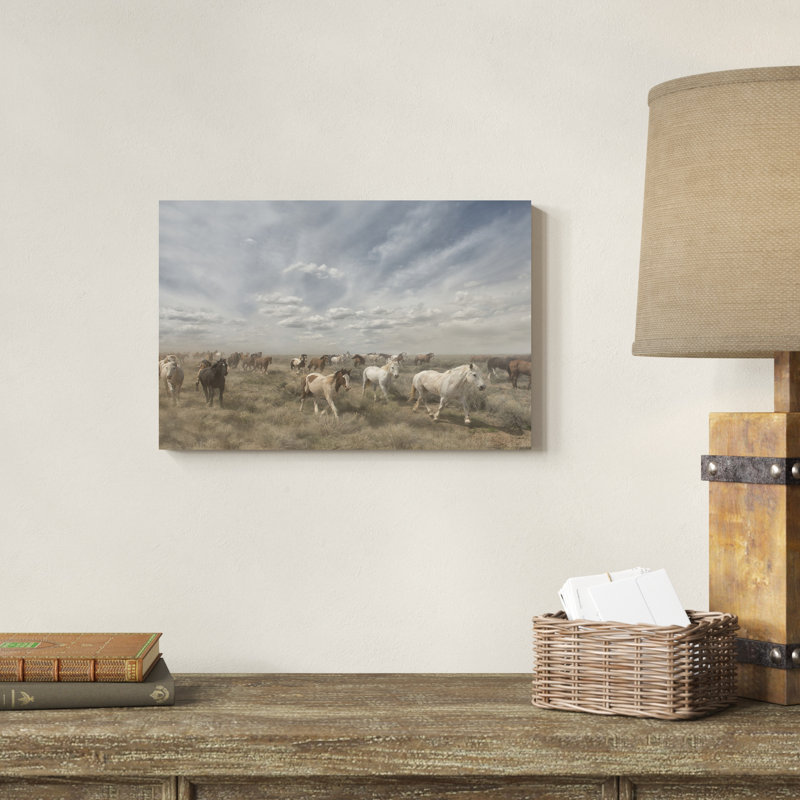 " Big Sky " Painting Print, 12" H x 18" W x 1.25" D